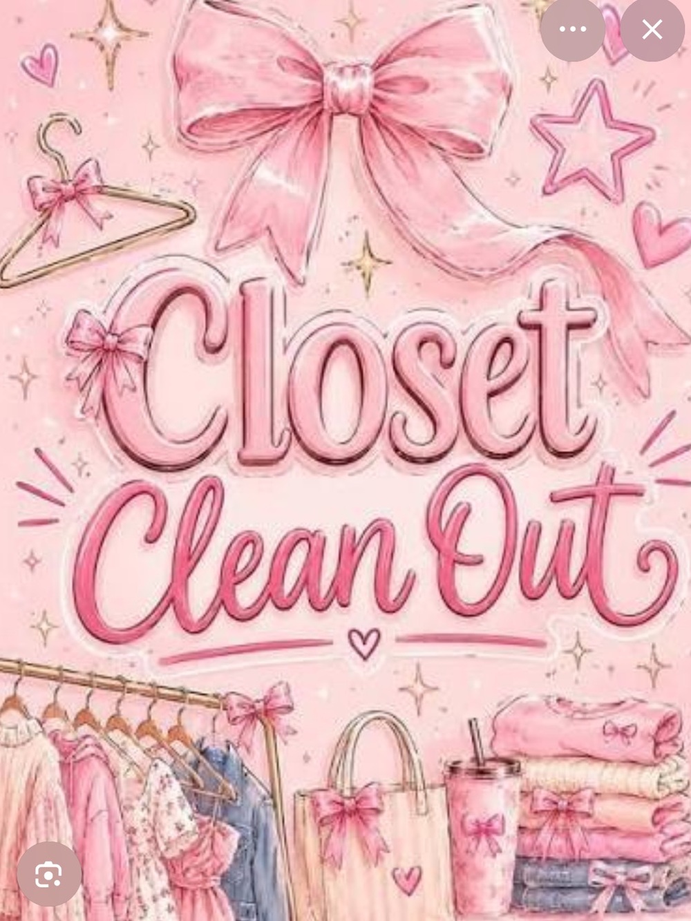 Closet Clear Out Sale!! 35% off